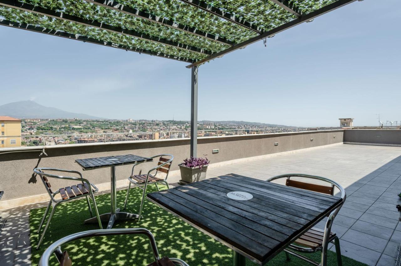 Ferienwohnung Etna View Superior Flat With Terrace And Jacuzzi CTA Exterior foto