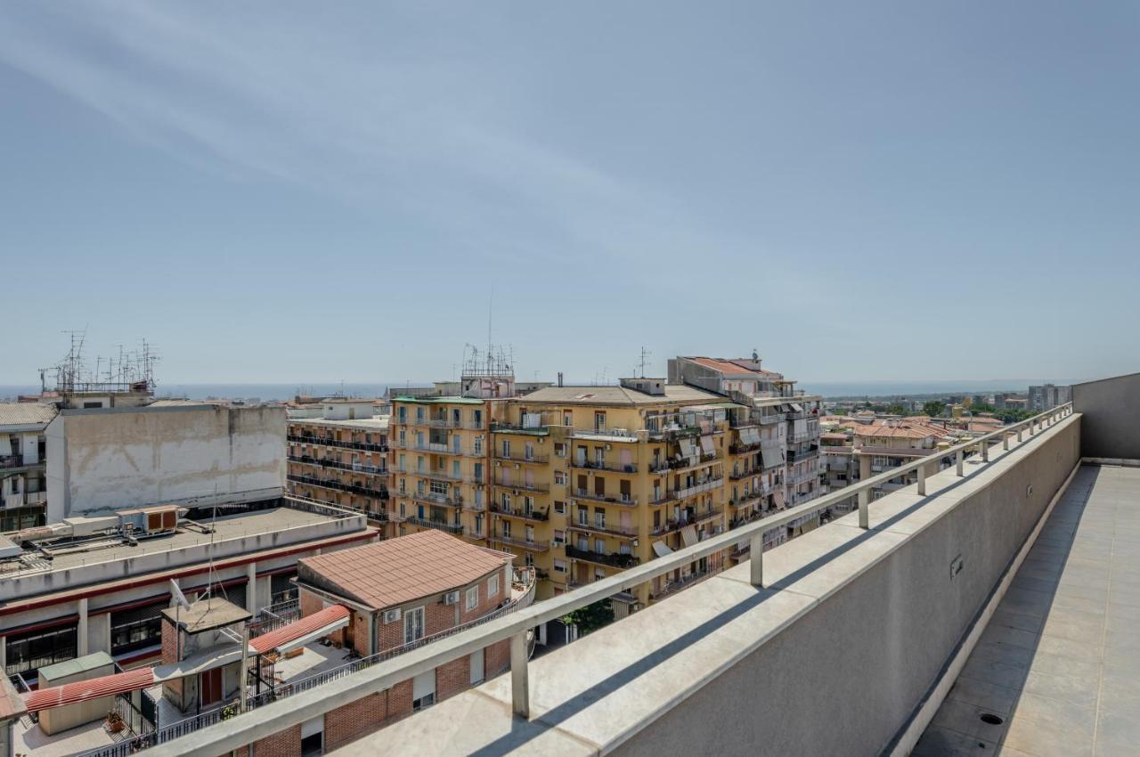 Ferienwohnung Etna View Superior Flat With Terrace And Jacuzzi CTA Exterior foto