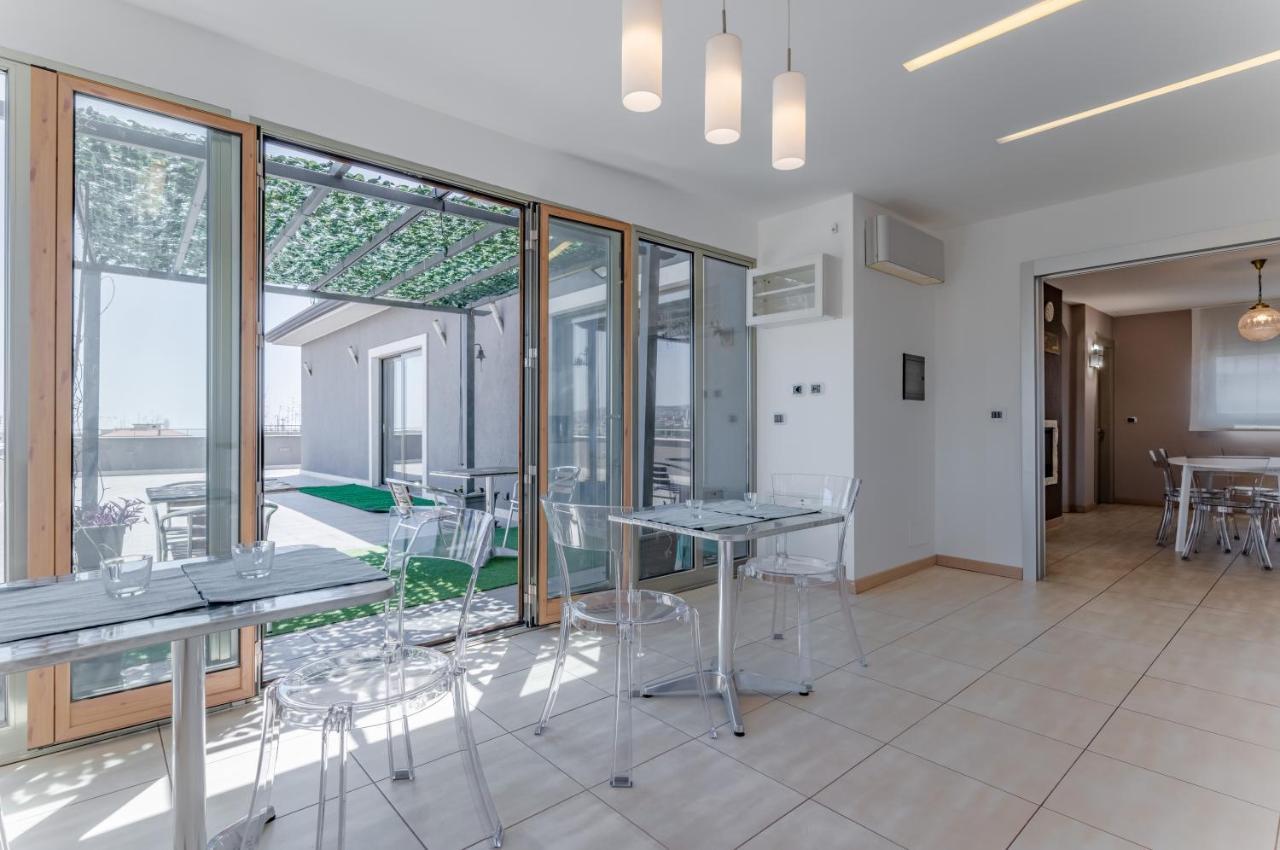 Ferienwohnung Etna View Superior Flat With Terrace And Jacuzzi CTA Exterior foto